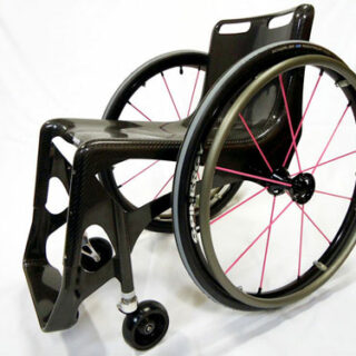 量産タイプNO2カーボンモノコック車椅子
